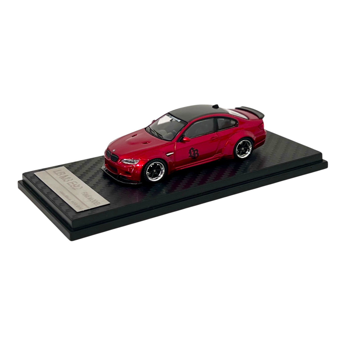 Fine Model - BMW M3 E92 LB Customized, metallic red - FM64-LBE92-MRED