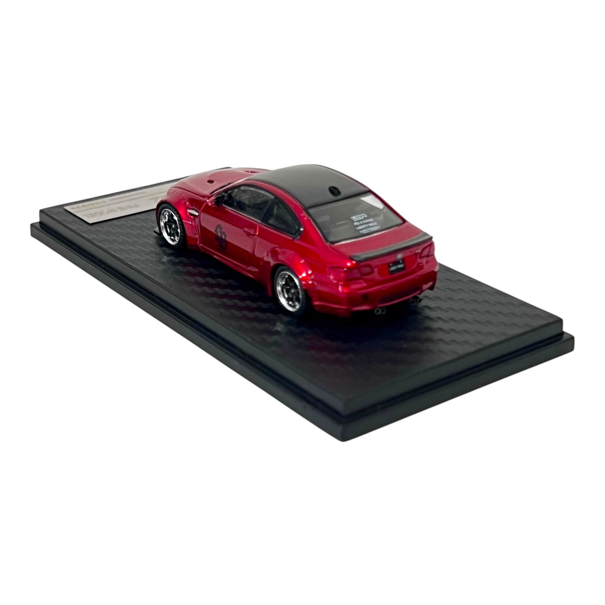 Fine Model - BMW M3 E92 LB Customized, metallic red - FM64-LBE92-MRED