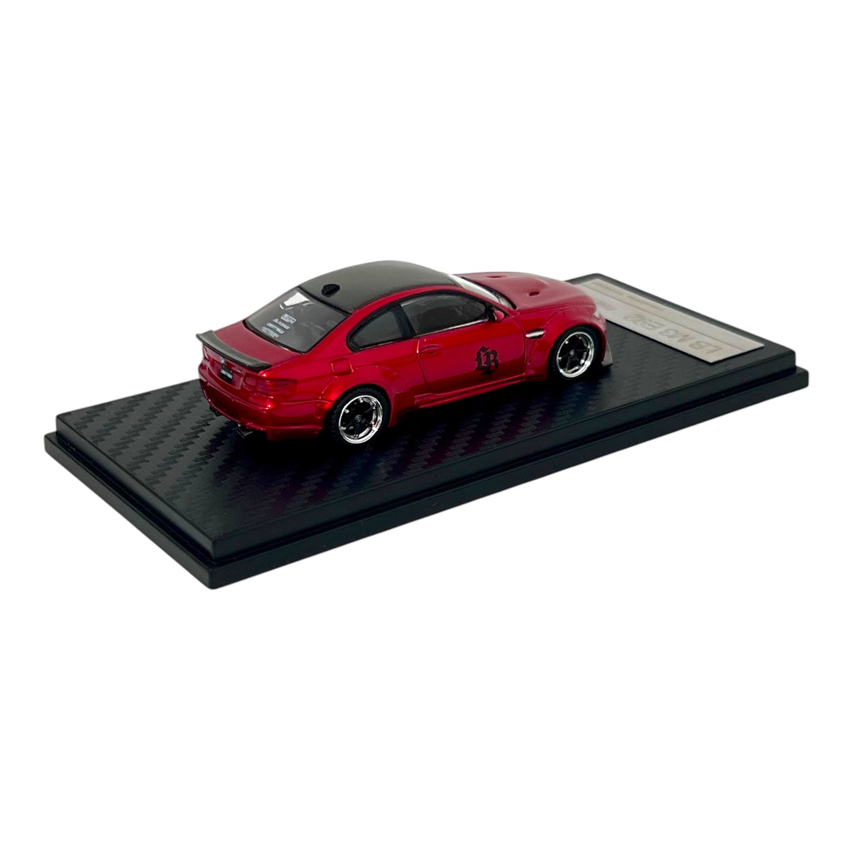 Fine Model - BMW M3 E92 LB Customized, metallic red - FM64-LBE92-MRED