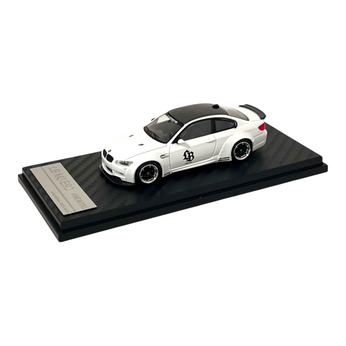 Fine Model - BMW M3 E92 LB Customized, pearl white - FM64-LBE92-PWHI