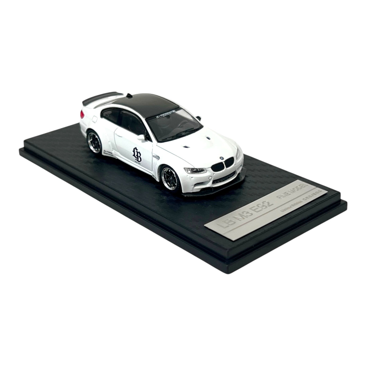 Fine Model - BMW M3 E92 LB Customized, pearl white - FM64-LBE92-PWHI