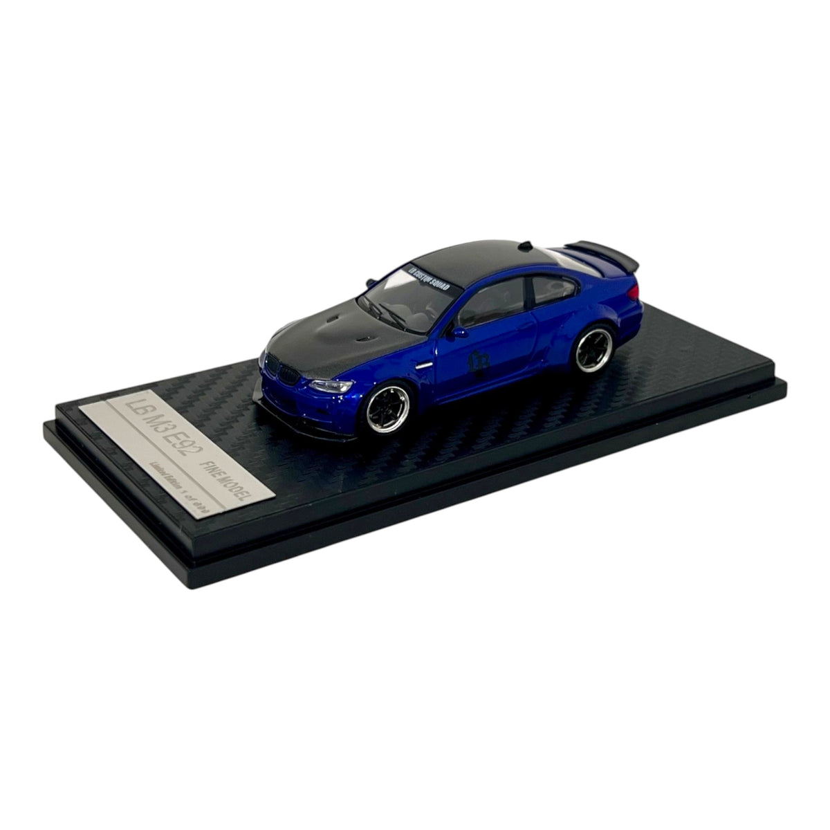 Fine Model - M3 E92 Liberty Walk, Metallic Blue - FM64-M3-LB-BLU