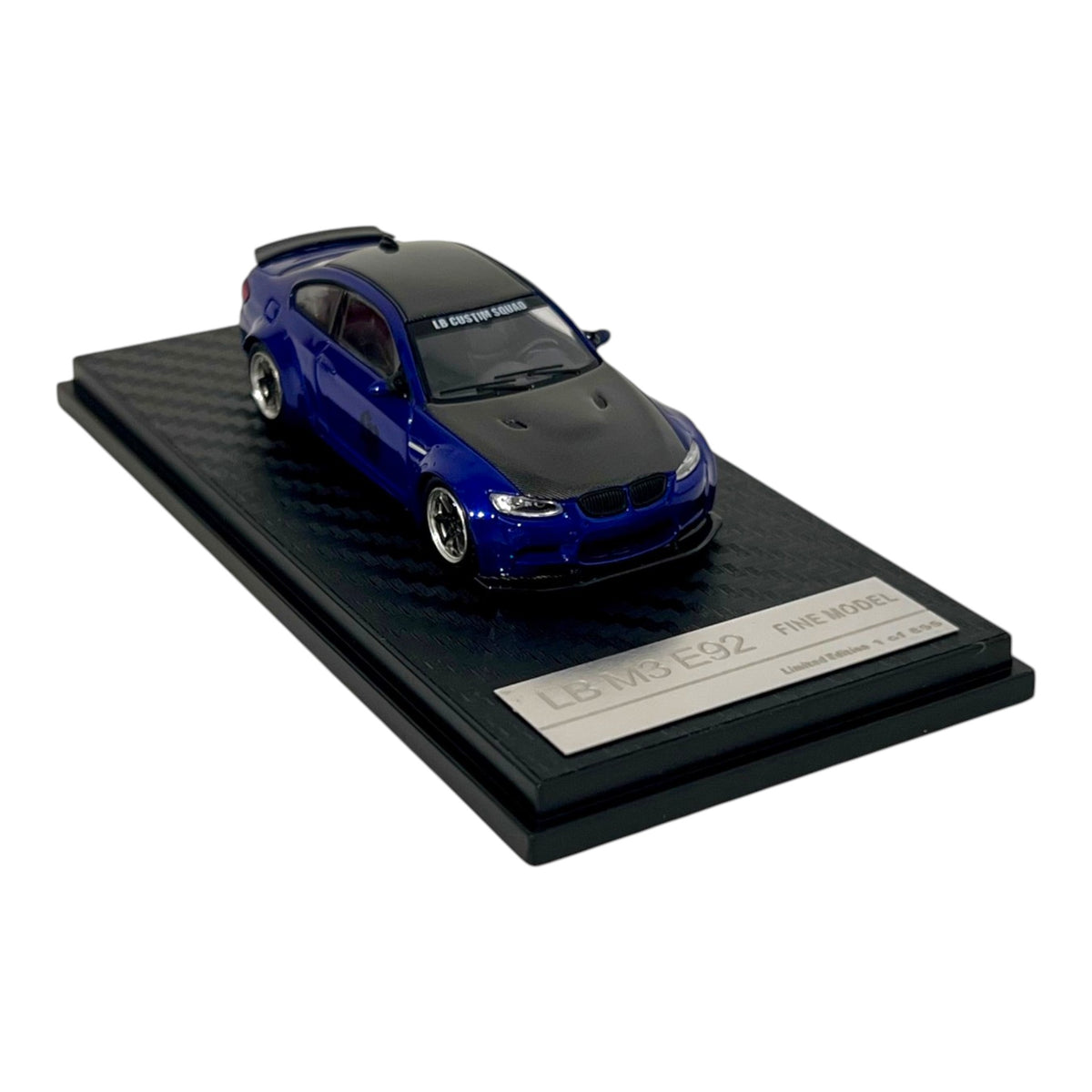 Fine Model - M3 E92 Liberty Walk, Metallic Blue - FM64-M3-LB-BLU