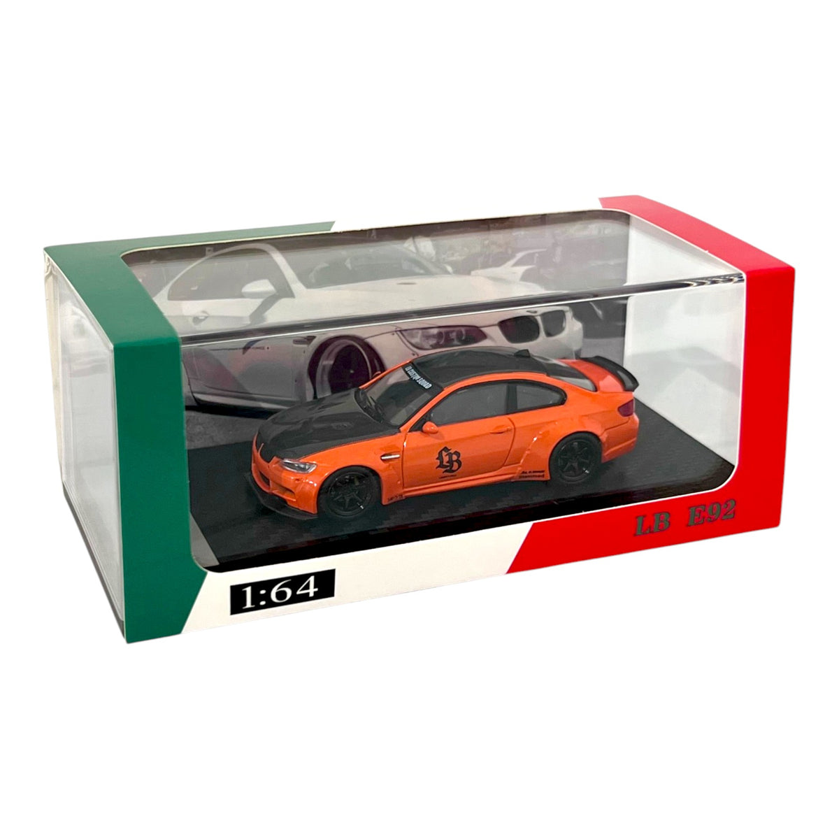 Fine Model - M3 E92 Liberty Walk, Pearl Orange - FM64-M3-LB-ORG