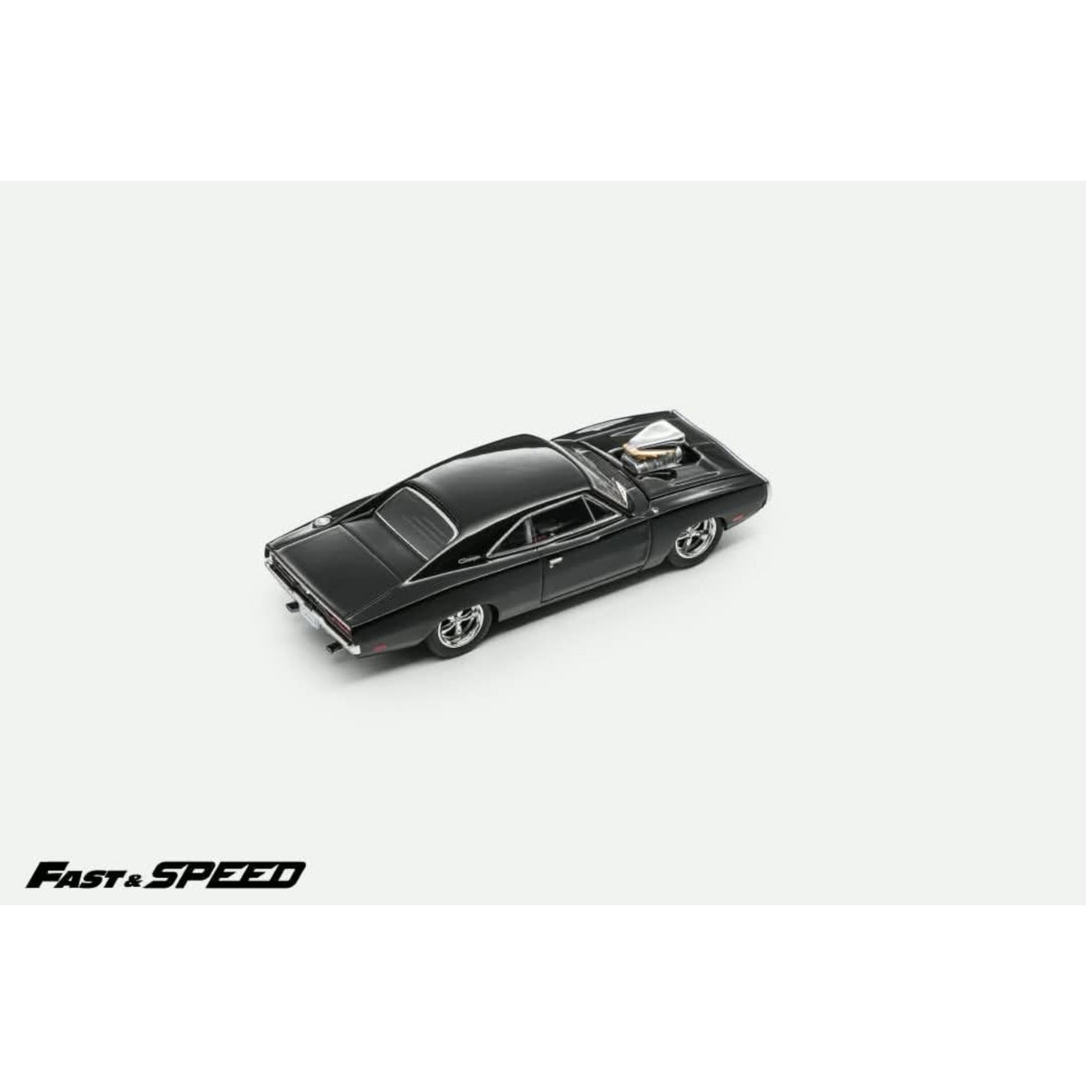FastSpeed Model - Dodge Charger R/T mit Figur F&F - FS64-CHA-BLK