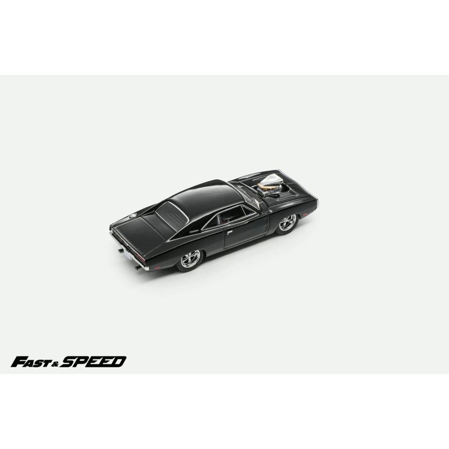 FastSpeed Model - Dodge Charger R/T mit Figur F&F - FS64-CHA-BLK
