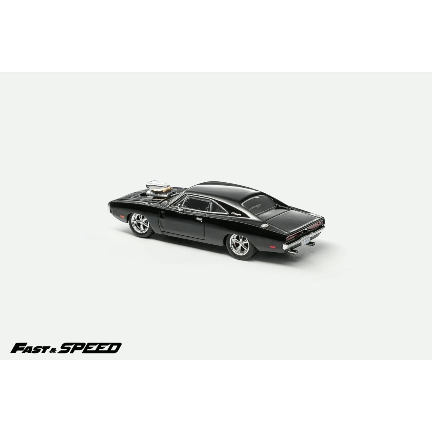 FastSpeed Model - Dodge Charger R/T mit Figur F&F - FS64-CHA-BLK