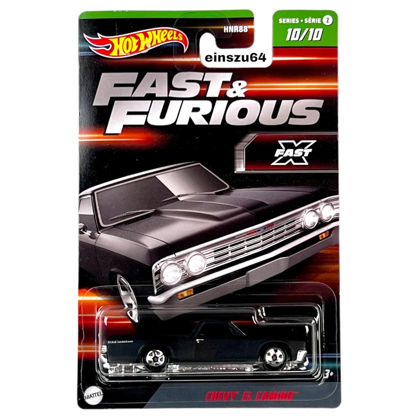 Hot Wheels 2023 - Fast & Furious - 1972 Chevrolet El Camino - HNT10 - 1:64