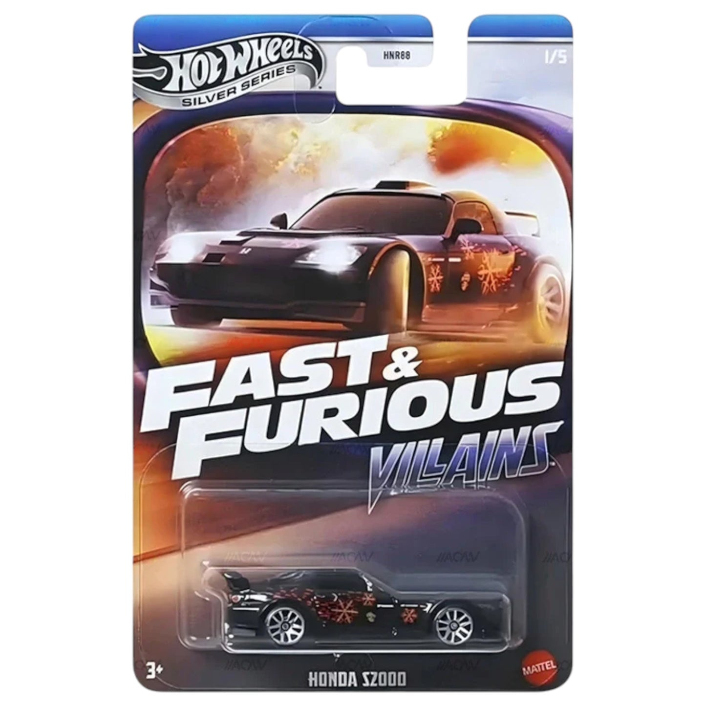 Hot Wheels 2025 - Fast & Furious - Villains - Honda S2000 - JBY34