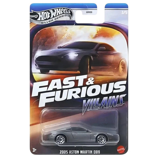 Hot Wheels 2025 - Fast & Furious - Villains - 2005 Aston Martin DB9 - JBY35