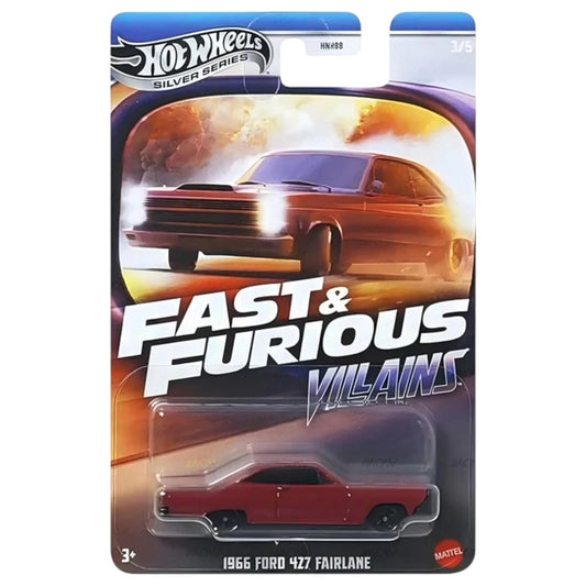 Hot Wheels 2025 - Fast & Furious - Villains - 1966 Ford 427 Fairlane - JBY36