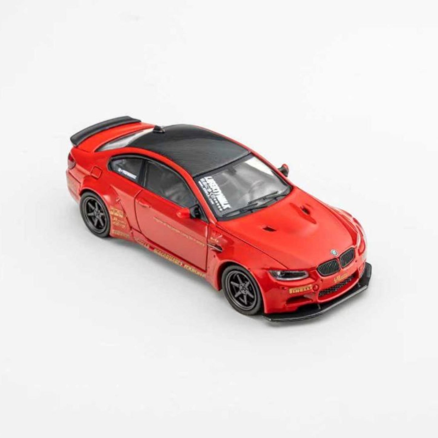 Fine Model - Pre-Order - BMW M3 E92 LB Customized, metallic red - FM64-LBE92-MRED