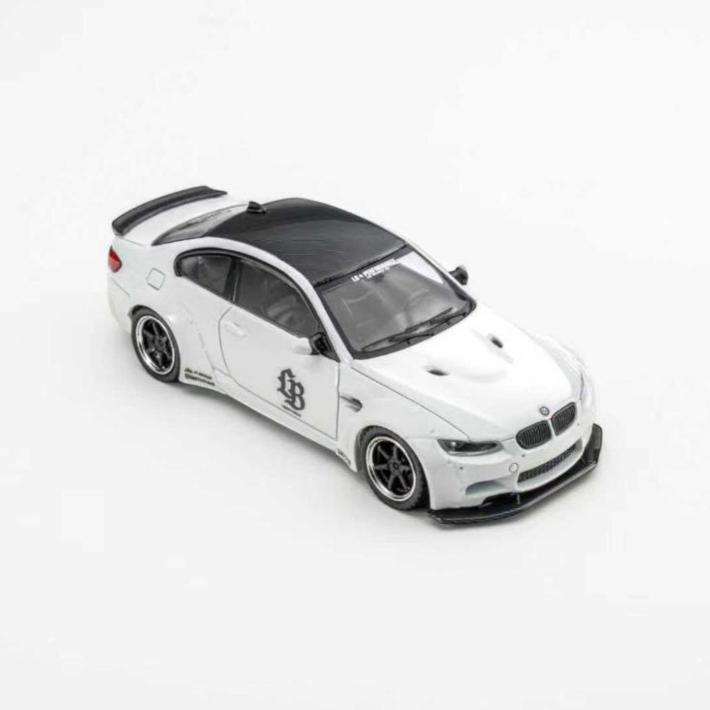 Fine Model - Pre-Order - BMW M3 E92 LB Customized, pearl white - FM64-LBE92-PWHI