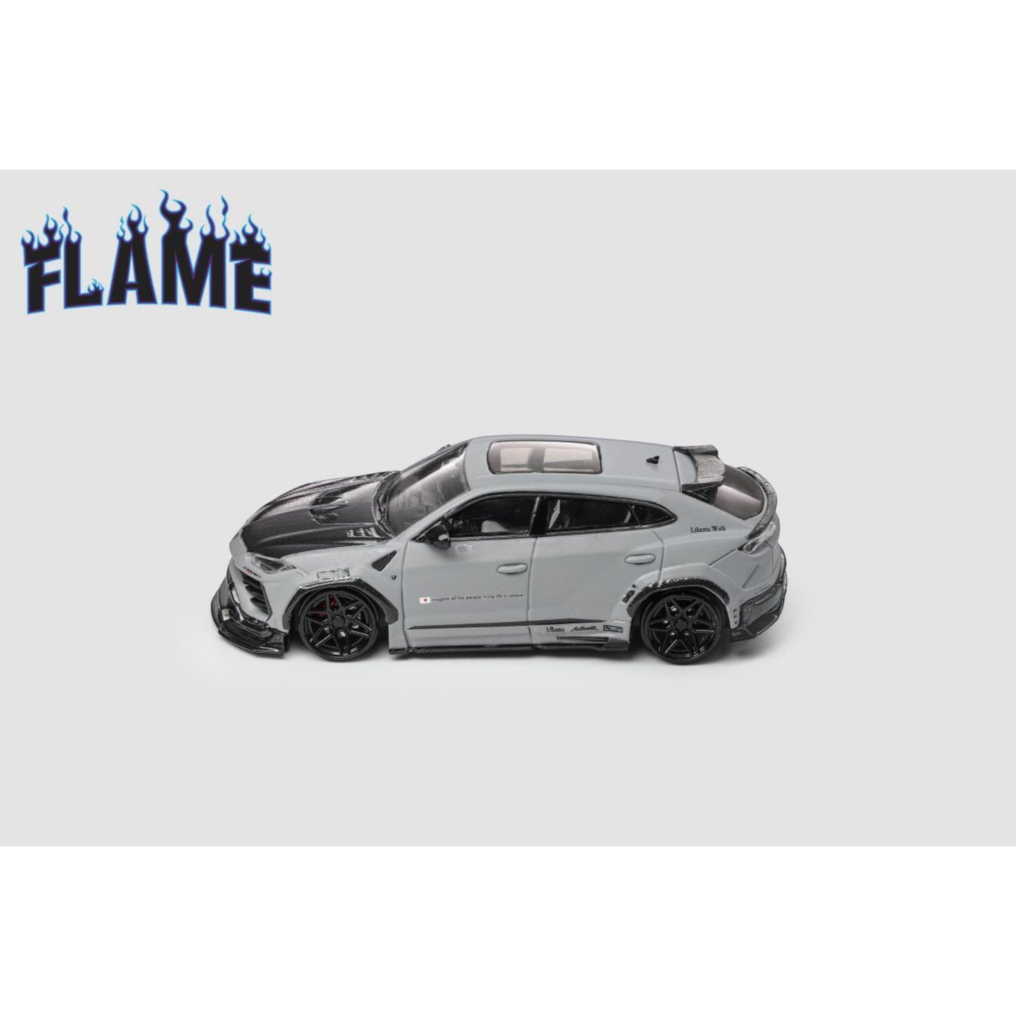 Flame Model - Lamborghini Urus, Liberty Walk, Combat Grey