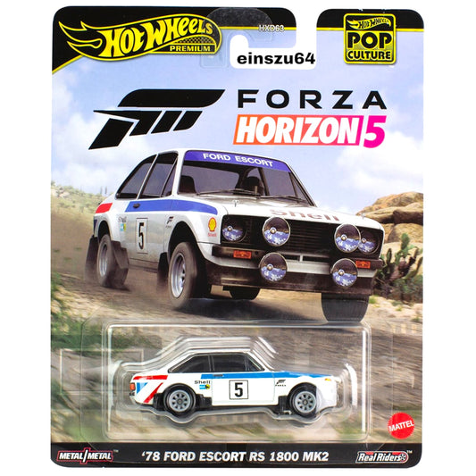 Hot Wheels 2024 - '78 Ford Escort RS1800 MK2 - Forza Horizon 5 - HKC23 - 1:64