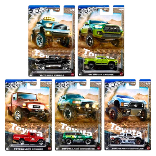 Hot Wheels 2025 - Toyota Trucks Set - GDG44-977N - Silver Series