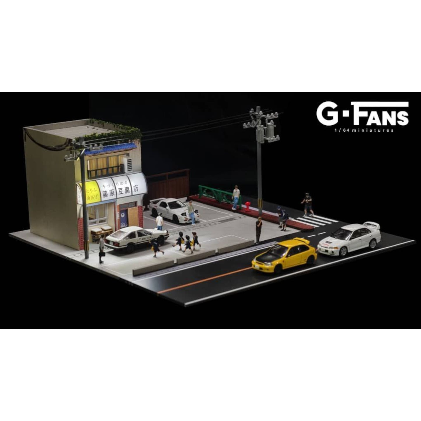 GFans - Pre-Order - Diorama Fujiwara Scene mit LED Beleuchtung - 710039