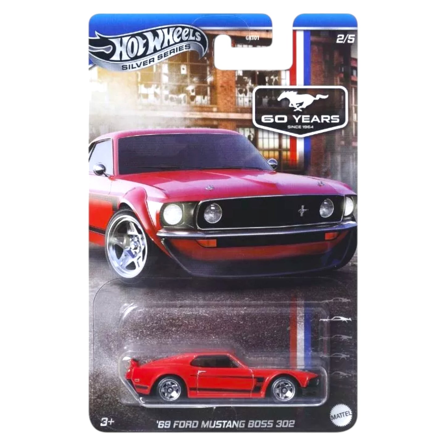 Hot Wheels 2025 - Ford Mustang 60th Anniversary - Set - GRT01-979M