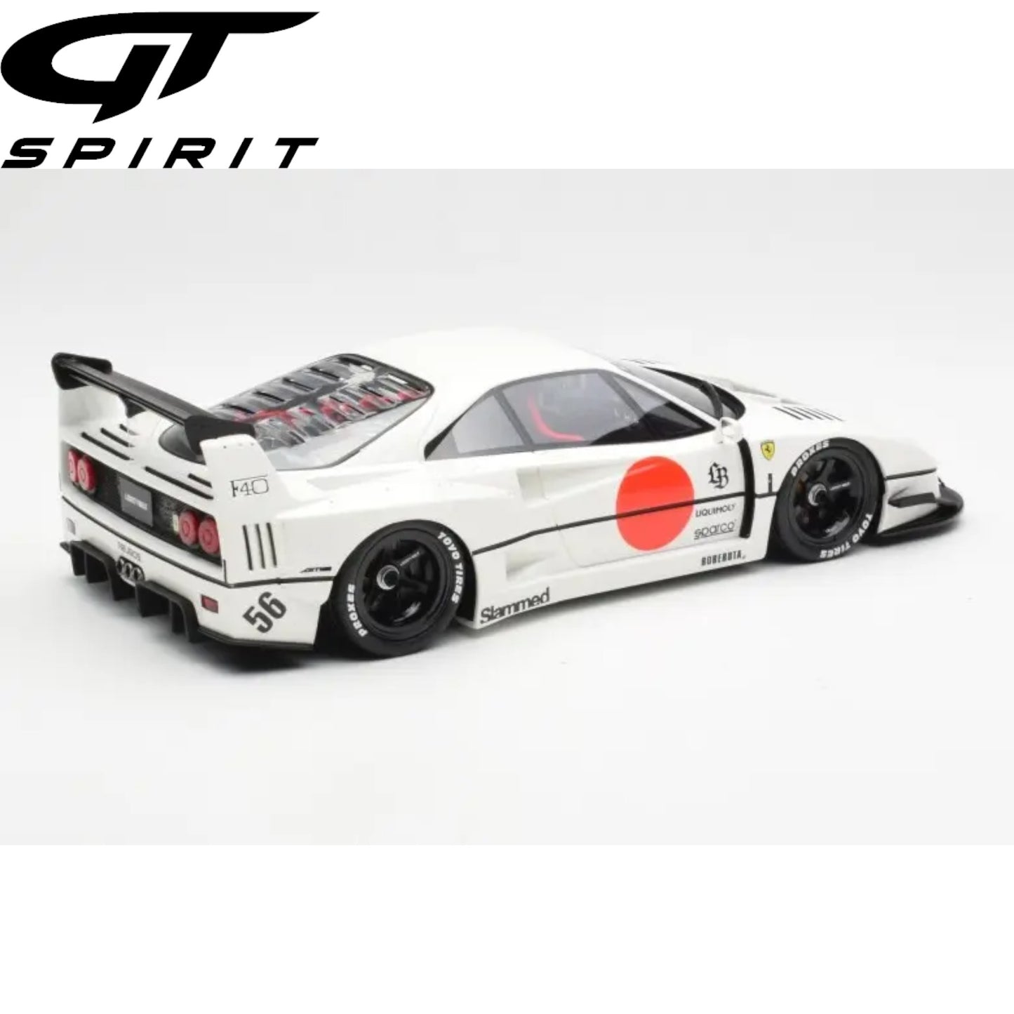 GT-Sprit - 2023 LBWK F40 Ferrari Liberty Walk - White - *Resin* - 1:18 - GT-470 - OVP