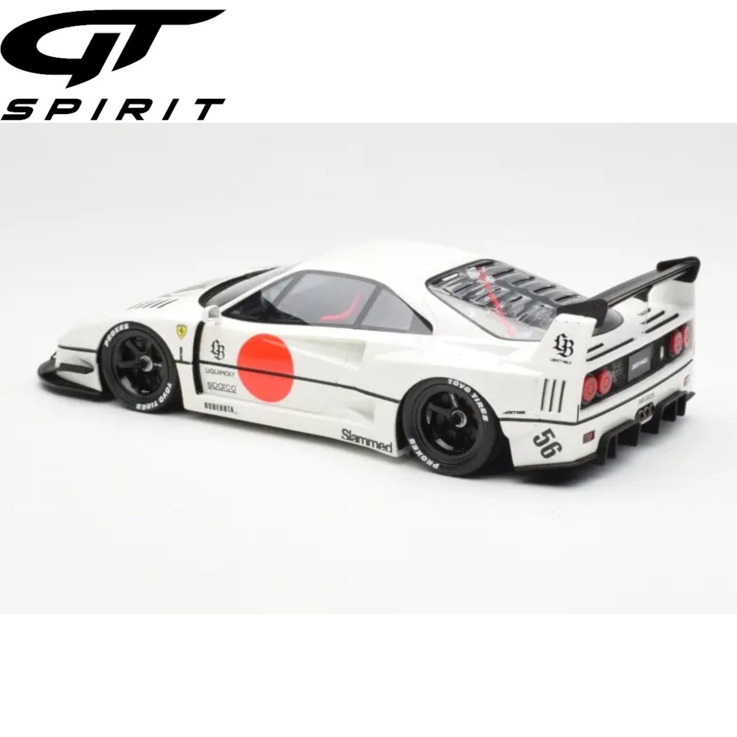 GT-Sprit - 2023 LBWK F40 Ferrari Liberty Walk - White - *Resin* - 1:18 - GT-470 - OVP