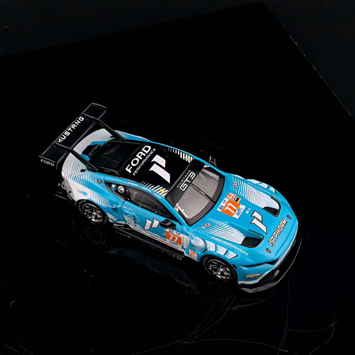 GT Model - Pre-Order - Mustang GT3, blue - GT64-MUSGT3-BLUE
