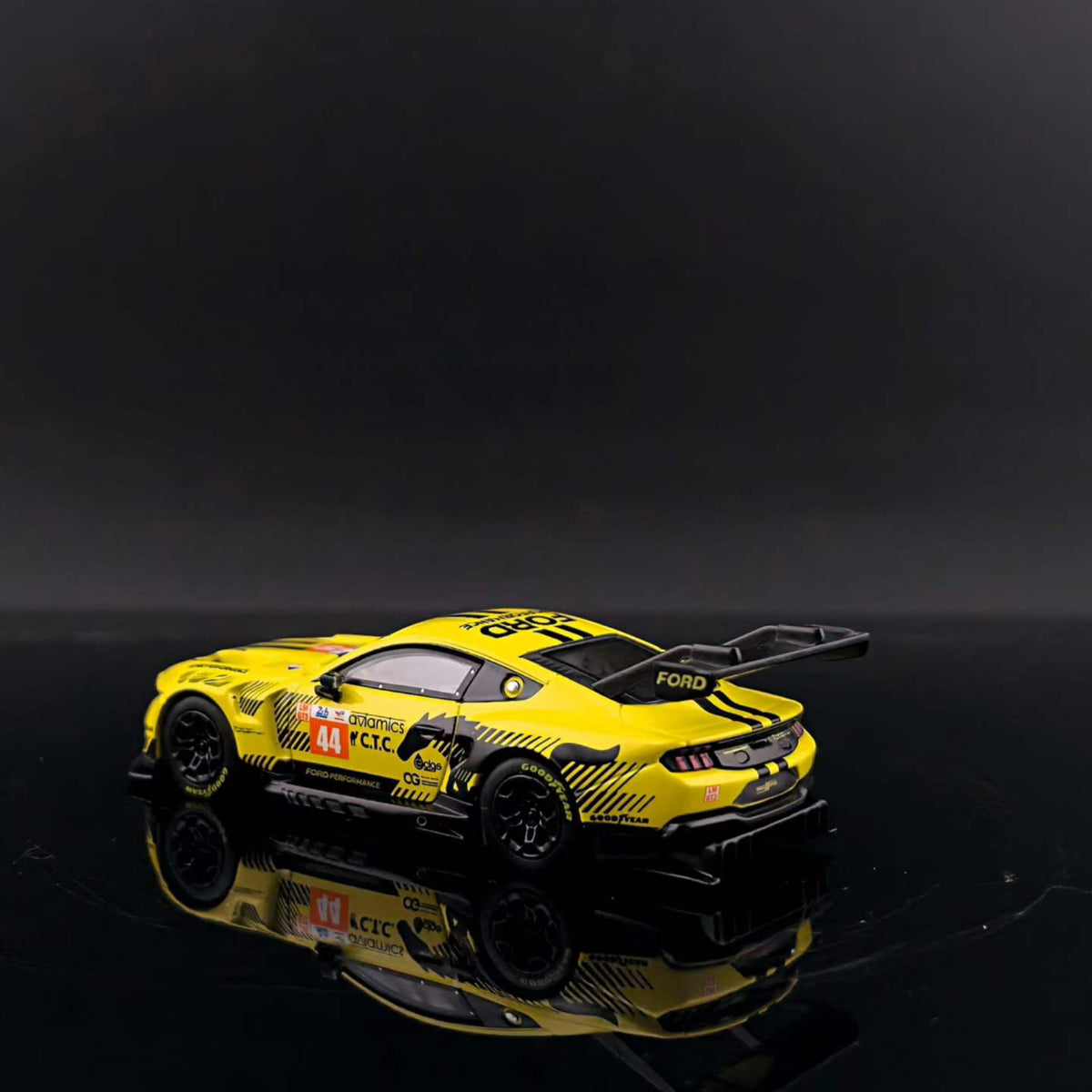 GT Model - Pre-Order - Mustang GT3, yellow - GT64-MUSGT3-YLW