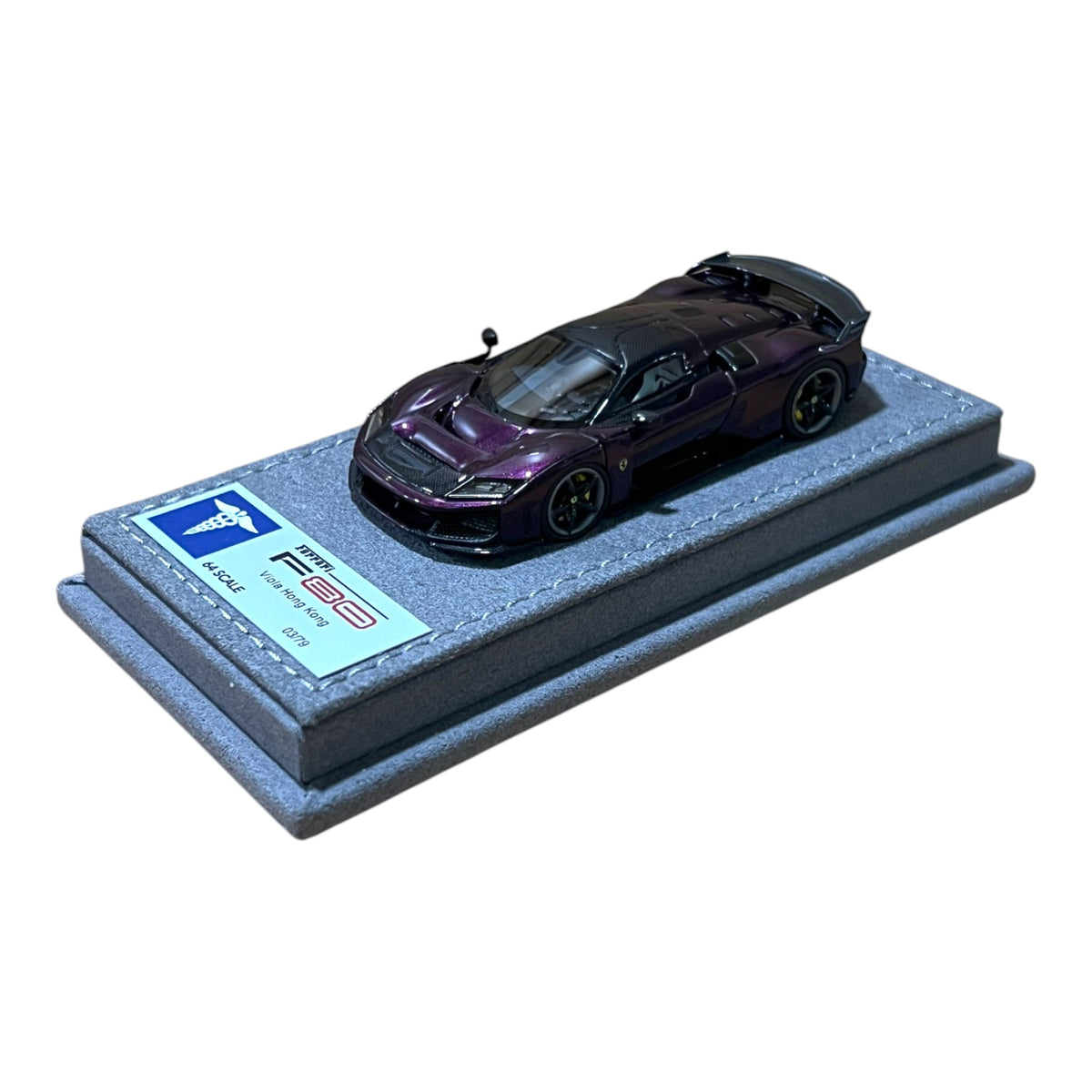 Hermes Collection - Ferrari F80 - Viola Hong Kong - Resin - HC64-F80-VHK