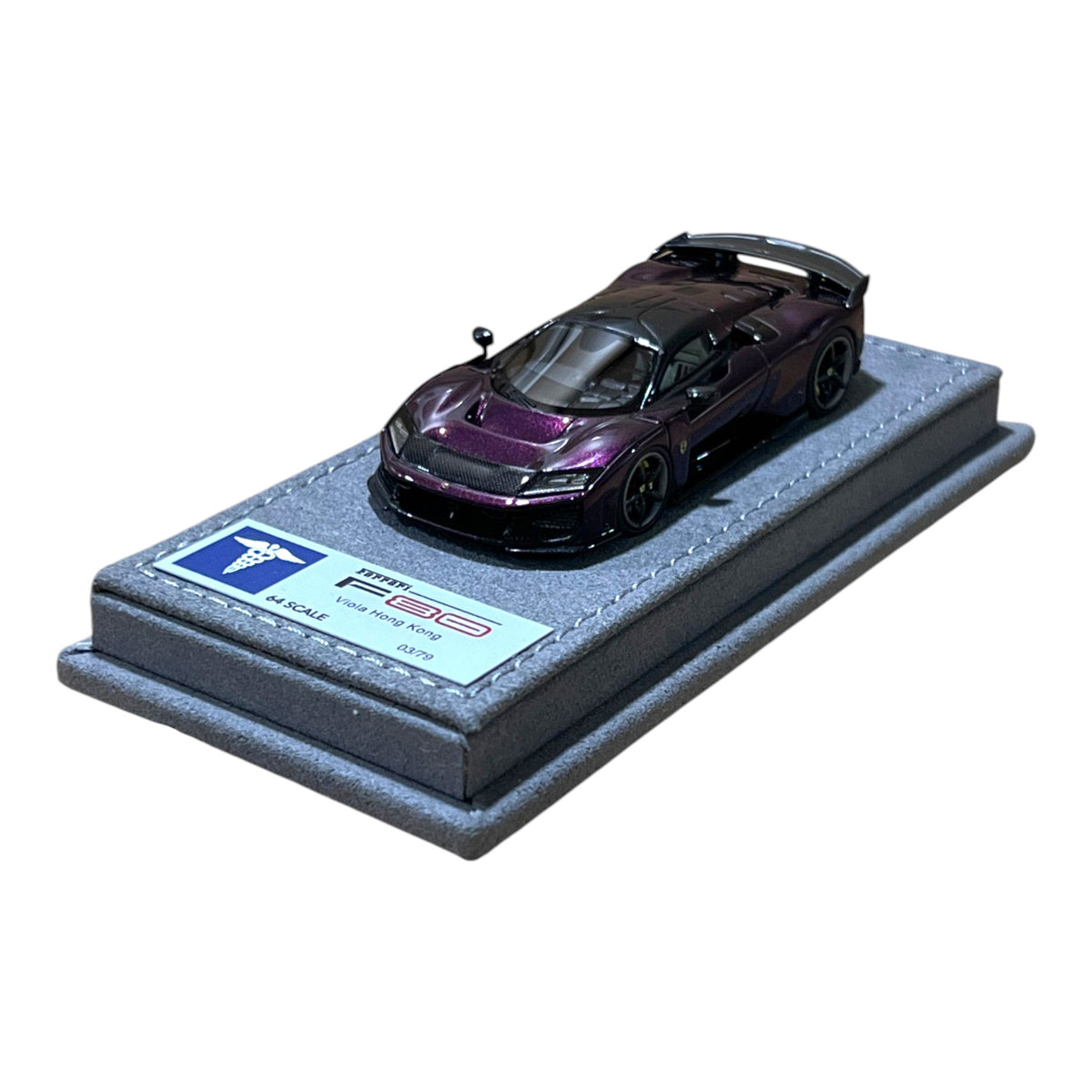 Hermes Collection - Ferrari F80 - Viola Hong Kong - Resin - HC64-F80-VHK