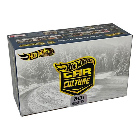 Hot Wheels 2025 - Car Culture & Team Transport Factory Set 2 - incl. 2 Chase Cars - HJV98 / JFM06