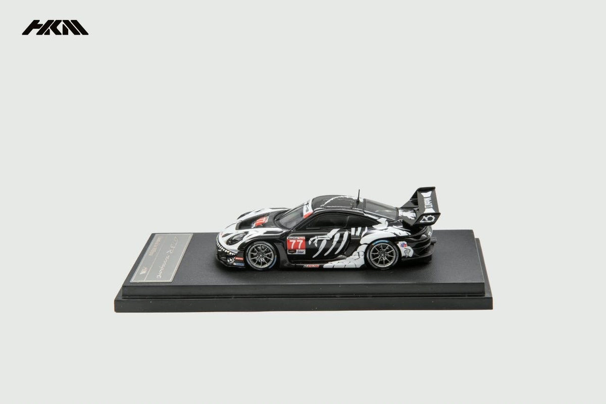 HKM Model - Pre-Order - Porsche 911 (992) GT3 Rennsport, Brumos Wing, Skeleton - HKM64-992-SKL
