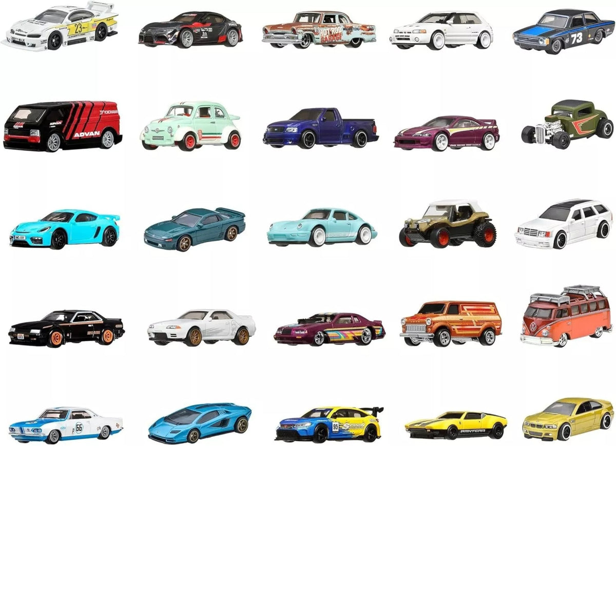Hot Wheels 2024 - Boulevard SET - alle 25 Modelle - HRW96-LA10