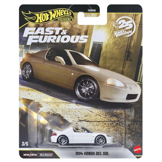 Hot Wheels 2026 - Fast & Furious 25th - Pre-Order - 1994 Honda Del Sol - JHW63