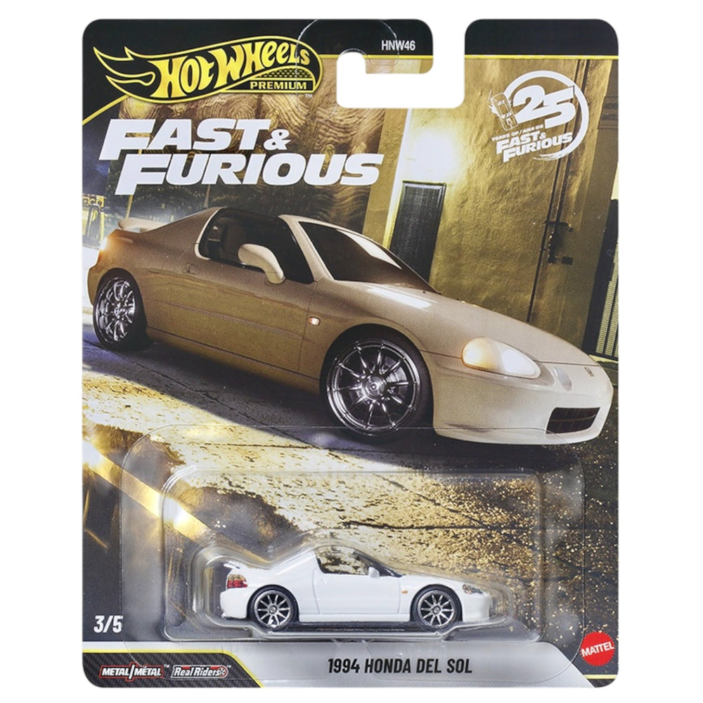 Hot Wheels 2026 - Fast & Furious 25th - Pre-Order - 1994 Honda Del Sol - JHW63