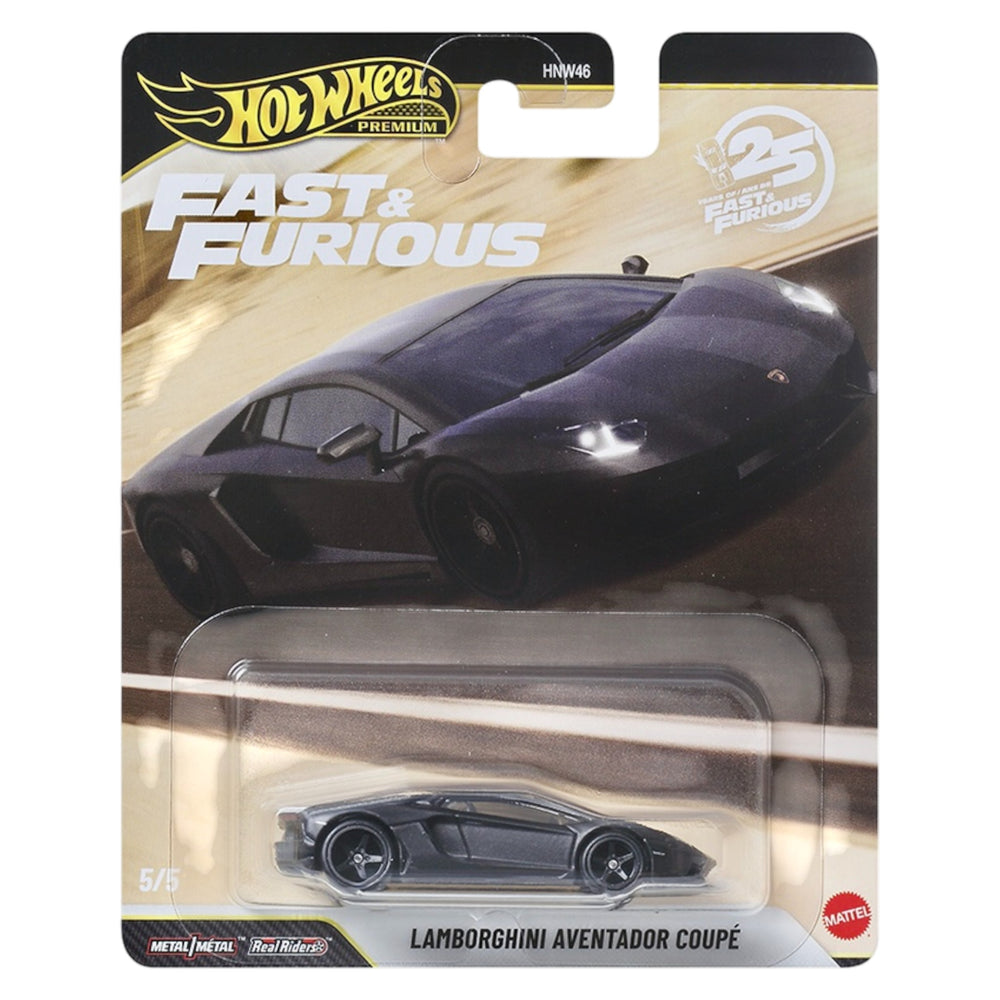 Hot Wheels 2026 - Fast & Furious 25th - Pre-Order - Lamborghini Aventador Coupe - JHW77