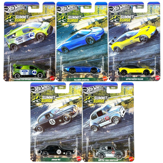 Hot Wheels 2026 - Pre-Order - Summit Surge Set - Silver Series - GDG44-977S