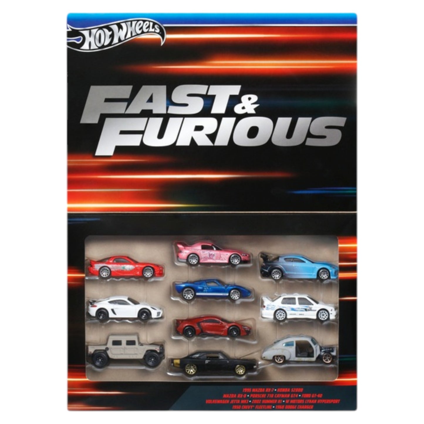 Hot Wheels 2024 - Fast & Furious - 10 Pack - HVX27