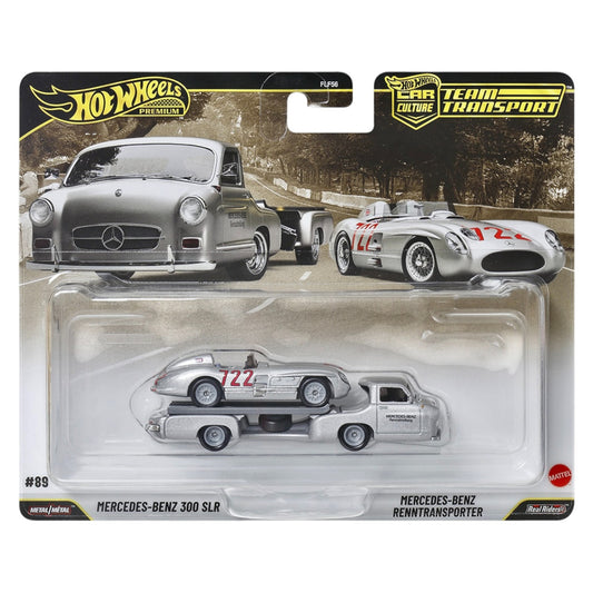 Hot Wheels 2026 - Pre-Order - Team Transport - Mercedes Benz 300 SLR + Renntransporter - #89