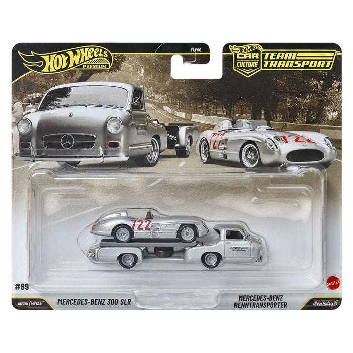 Hot Wheels 2026 - Pre-Order - Team Transport - Mercedes Benz 300 SLR + Renntransporter - #89