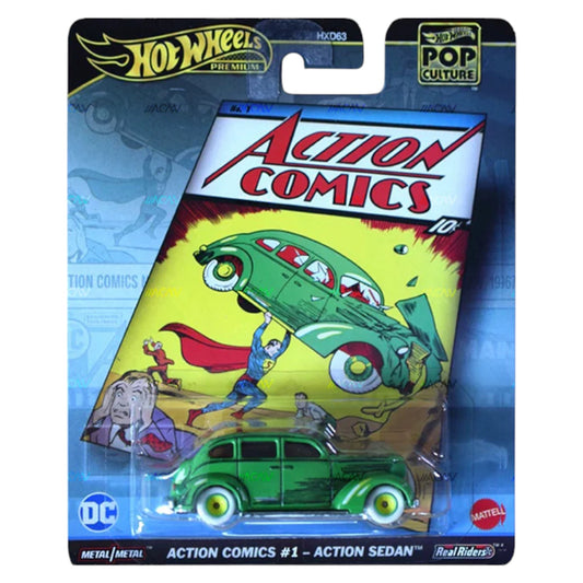 Hot Wheels 2024 - Pop-Culture - Action Sedan *Action Comics #1* - HVJ50
