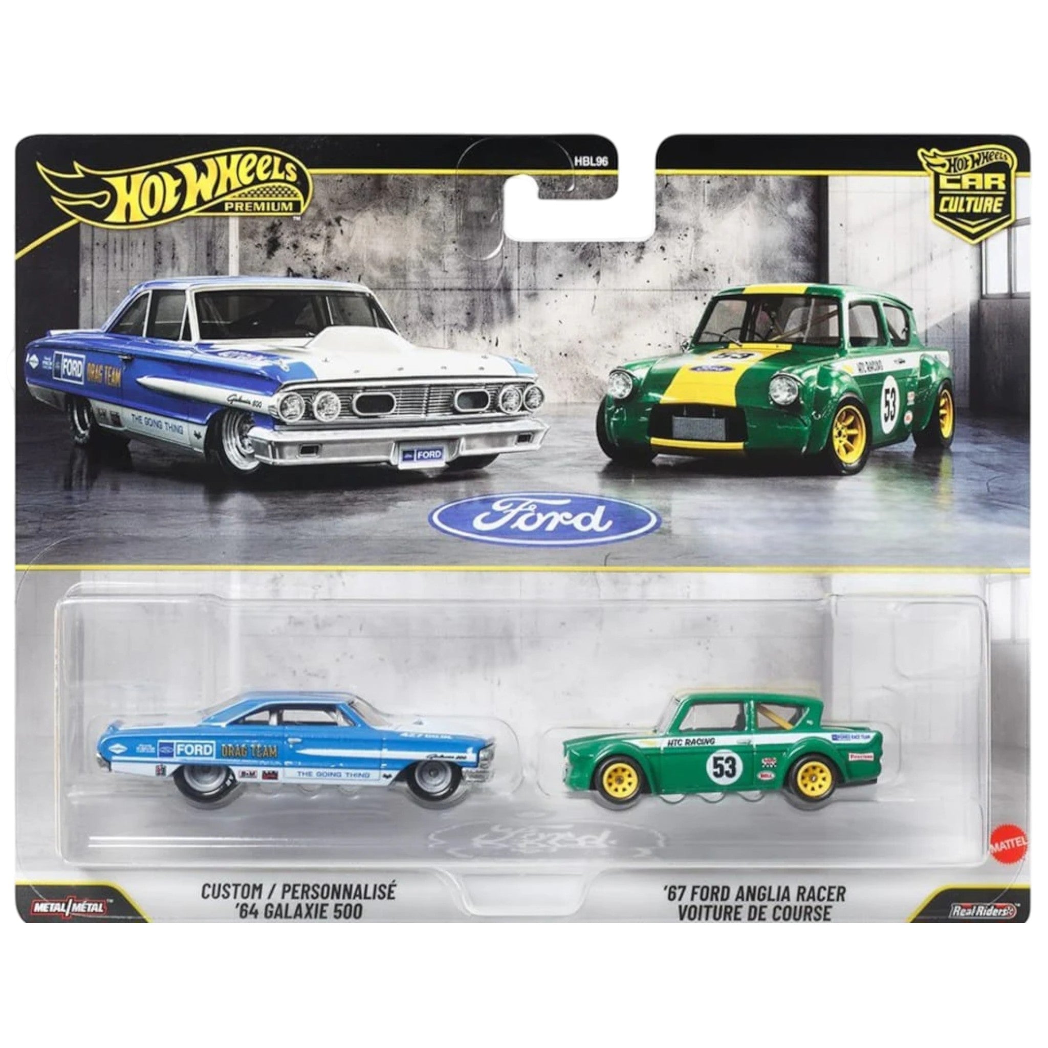 Hot Wheels 2026 - Pre-Order - 2-Pack - Custom ´64 Galaxie 500 - ´67 Ford Anglia Racer