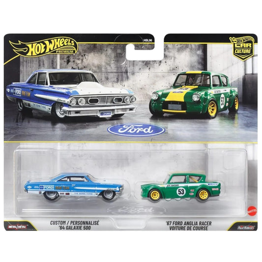 Hot Wheels 2026 - Pre-Order - 2-Pack - Custom ´64 Galaxie 500 - ´67 Ford Anglia Racer