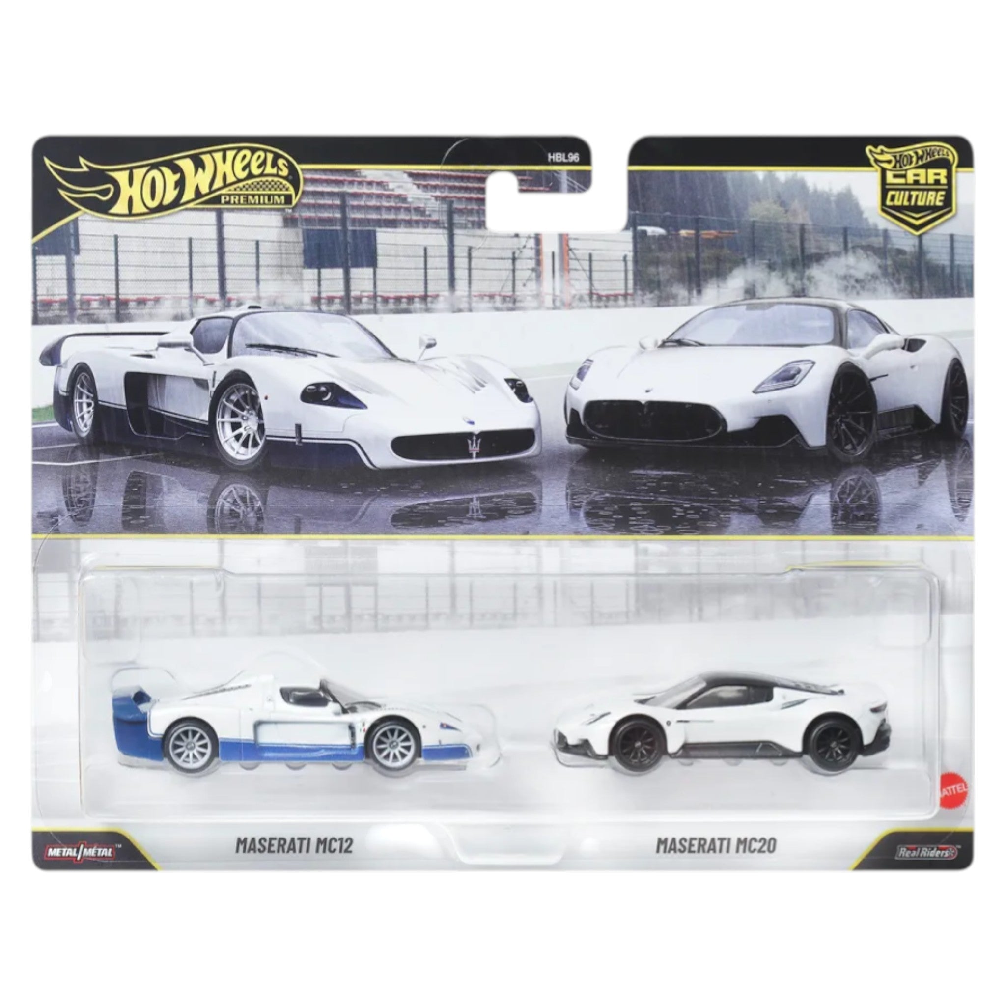 Hot Wheels 2026 - Pre-Order - 2-Pack -  Maserati MC12 + Maserati MC20 - JHW55