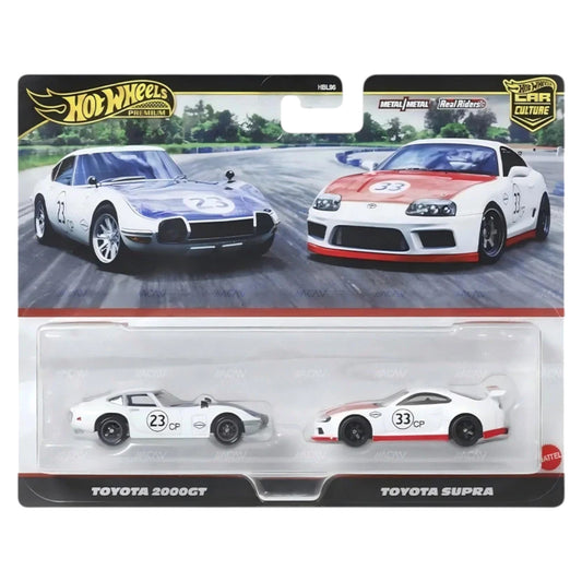 Hot Wheels 2025 - Pre-Order - 2-Pack - Toyota Supra & Toyota 2000GT - JBL03