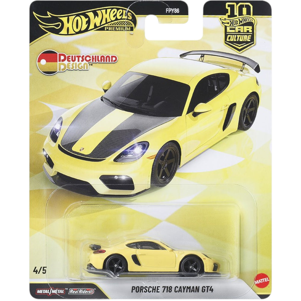 Hot Wheels 2026 - Pre-Order - Deutschland Design - Porsche 718 Cayman GT4 - JKF42