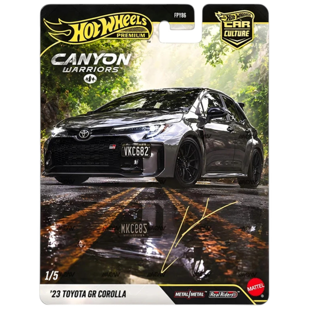 Hot Wheels 2027 - Pre-Order - Canyon Warriors - ´23 Toyota GR Corolla