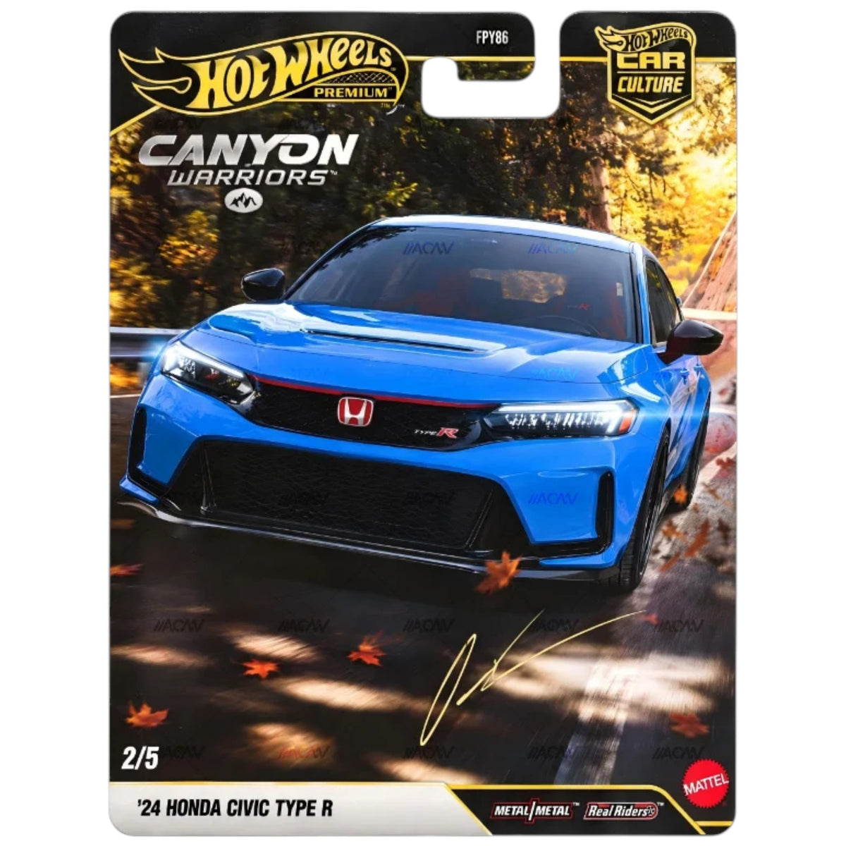 Hot Wheels 2027 - Pre-Order - Canyon Warriors - ´24 Honda Civic Type R
