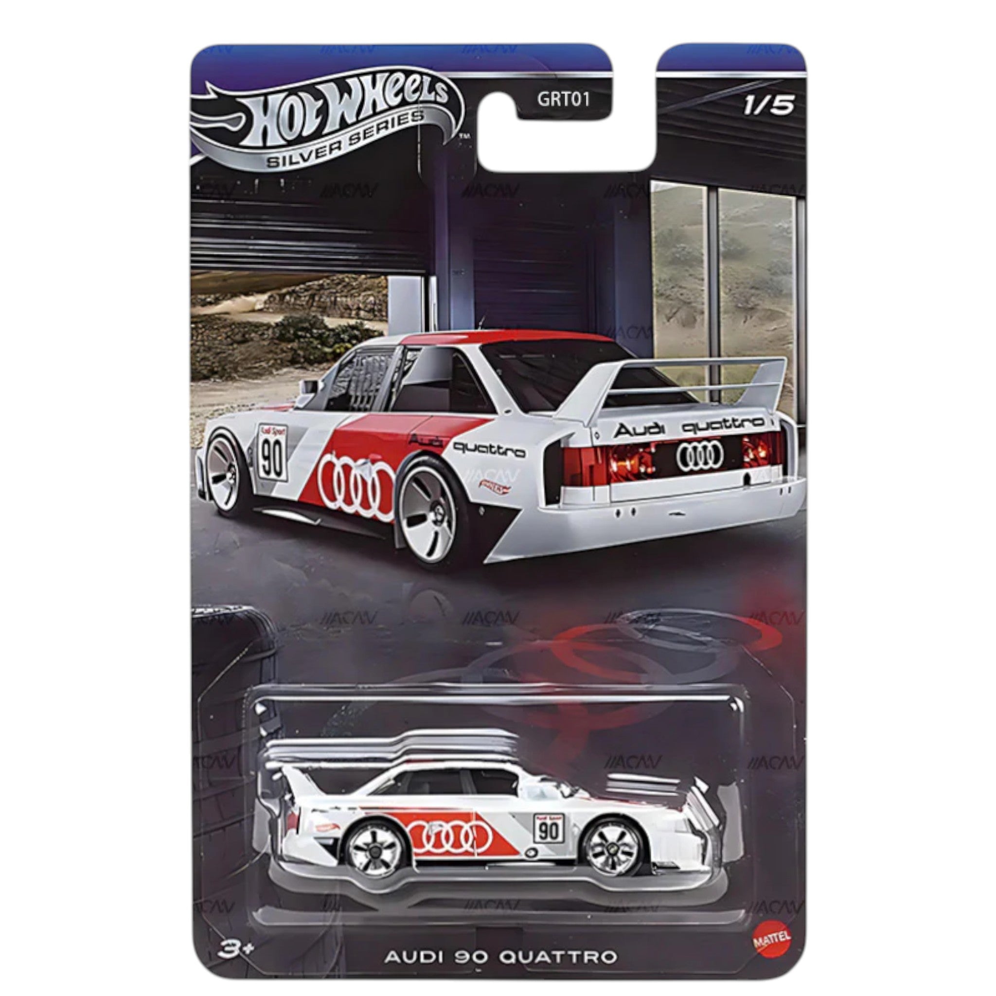 Hot Wheels 2026 - Pre-Order - Audi 90 Quattro - Silver Series - JKY15