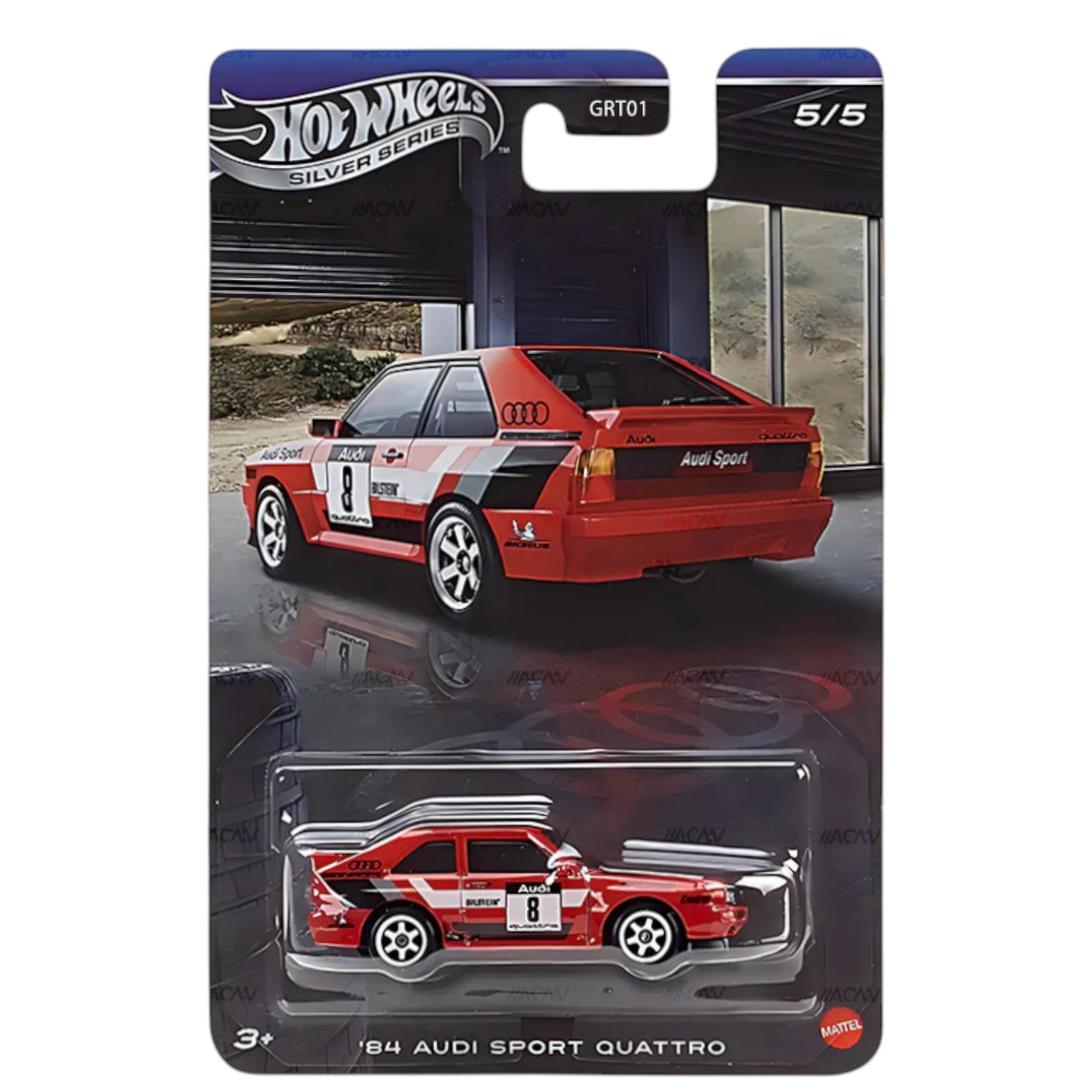 Hot Wheels 2026 - Pre-Order - ’84 Audi Sport Quattro Chase - Silver Series - JKY19