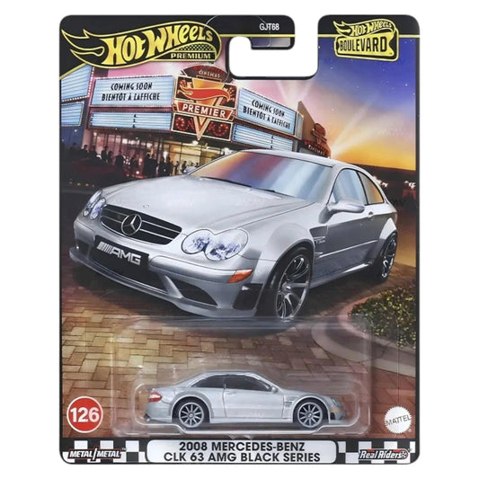 Hot Wheels 2025 - Boulevard - 2008 Mercedes-Benz CLK 63 AMG Black Series - No. 126