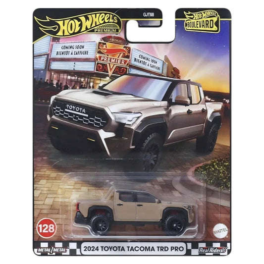 Hot Wheels 2025 - Pre-Order - Boulevard - 2024 Toyota Tacoma TRD Pro - No. 128 - JBL08